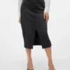 Vmveri langer Rock mit hoher Taille