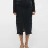 Vmveri langer Rock mit hoher Taille