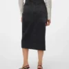 Vmveri langer Rock mit hoher Taille