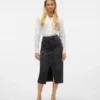 Vmveri langer Rock mit hoher Taille