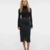 Vmveri langer Rock mit hoher Taille