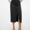 Vmveri langer Rock mit hoher Taille