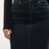 Vmveri langer Rock mit hoher Taille