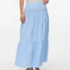 Vmvichy langer Rock mit hoher Taille
