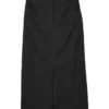 Vmvilja Cord-Midi-Rock mit hoher Taille