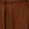 Vmvilja Cord-Midi-Rock mit hoher Taille