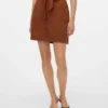 Vmvilja Cord-Minirock mit hoher Taille als Short