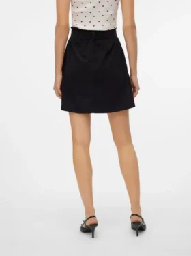 Vmvilja Cord-Minirock mit hoher Taille als Short