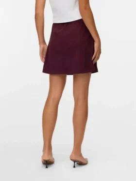 Vmvilja Cord-Minirock mit hoher Taille als Short