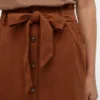 Vmvilja Cord-Minirock mit hoher Taille als Short