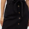 Vmvilja Cord-Minirock mit hoher Taille als Short