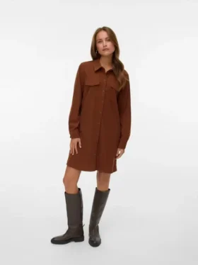 Vmvilja Cord-Shorts-Kleid