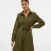 Vmvilja Kurzes Cordkleid mit Shorts