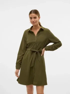 Vmvilja Kurzes Cordkleid mit Shorts