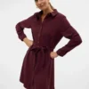 Vmvilja Kurzes Cordkleid mit Shorts