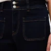 Vmvivianne Jeans mit hoher Taille und ausgestelltem Schnitt