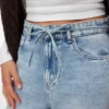 Vmwien Jeans mit mittlerer Leibhöhe und weitem Bein