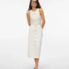 Vmwild langer Rock mit hoher Taille