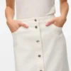 Vmwild langer Rock mit hoher Taille