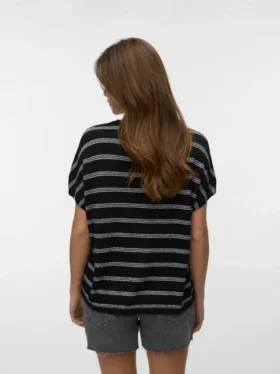 Vmzaya Strick-T-Shirt